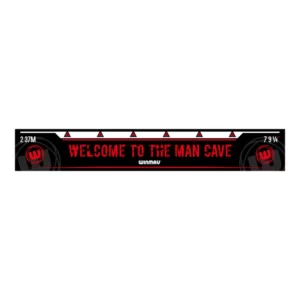 Winmau Dobóvonal Matrica - Welcome To The Man Cave