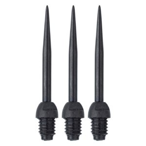Winmau cserélhető carbon hegy 2BA menettel - fekete - 30 mm