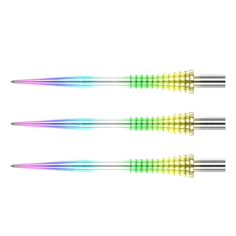 Red Dragon Peter Wright Raptor GT - Rainbow effect darts hegy 30 mm - Image 2