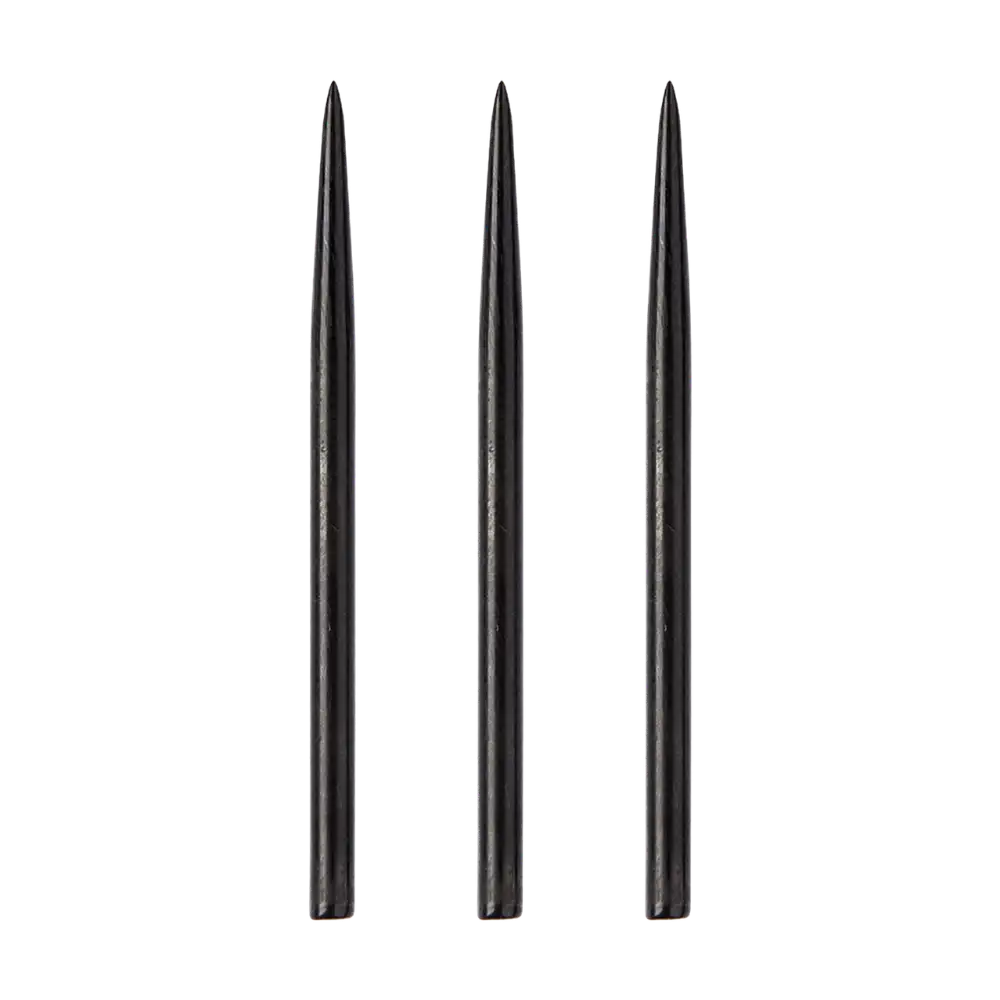 Winmau Extra hosszú darts hegy - fekete