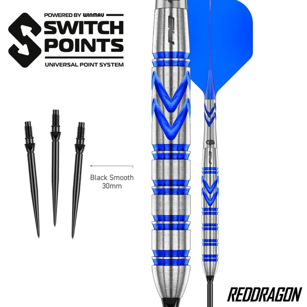 Red Dragon Gerwyn Price Blue Original Switch Point - Image 6