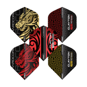 Red Dragon Jonny Clayton darts toll kollekció