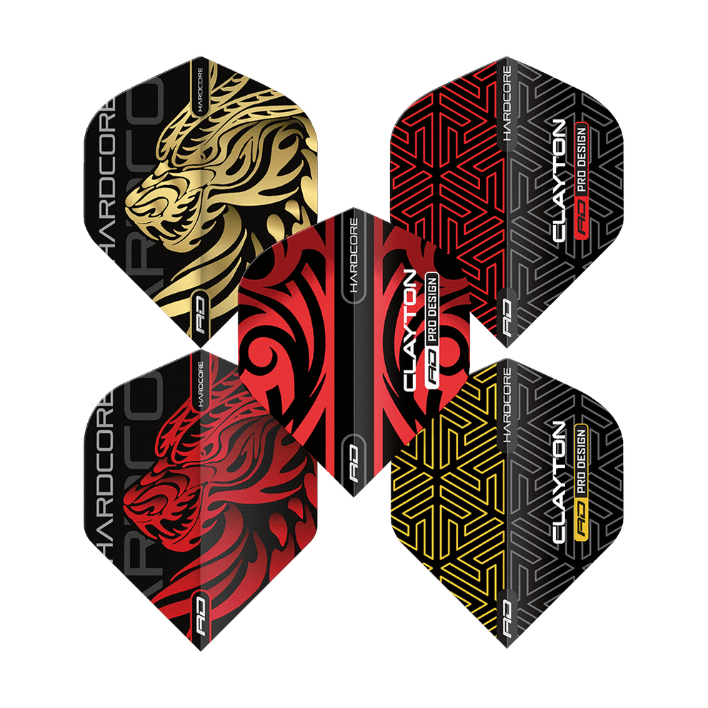 Red Dragon Jonny Clayton darts toll kollekció